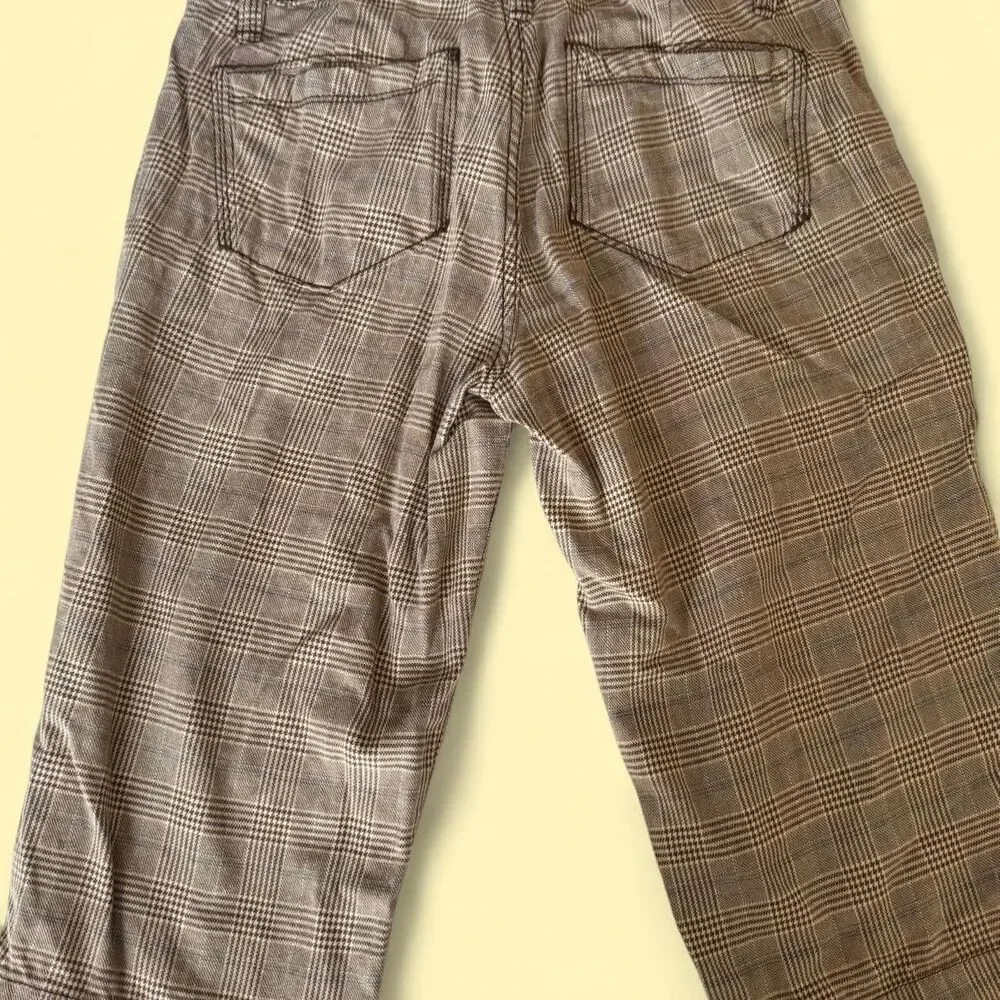 Banana-republic Women's Brown and Tan Trousers